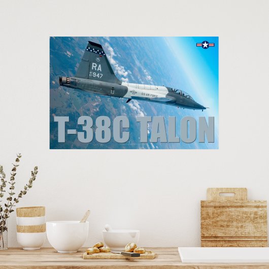 T-38C TALON POSTER (Küche)