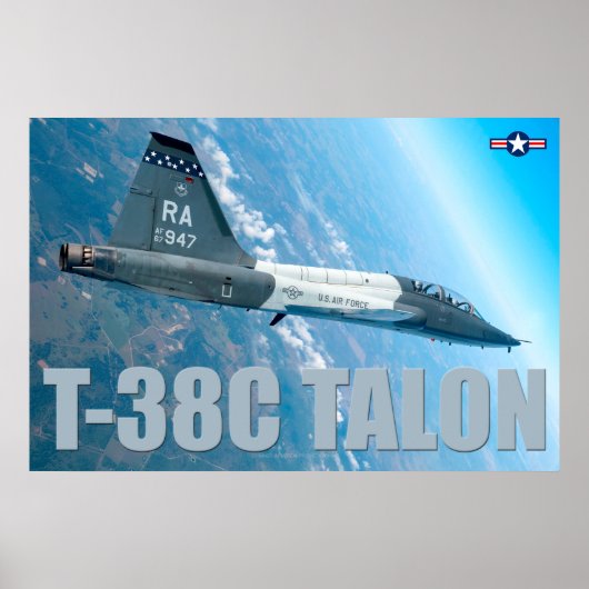 T-38C TALON POSTER (Vorne)