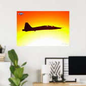 T-38C TALON POSTER (Heimbüro)