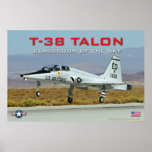 T-38C TALON POSTER