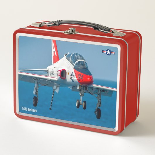 T-45C GOSHAWK METALL BROTDOSE (Vorderseite)