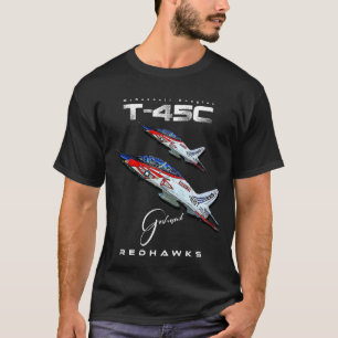 T-45C Goshawk Redhawks USAF Training Aircraft T-Shirt