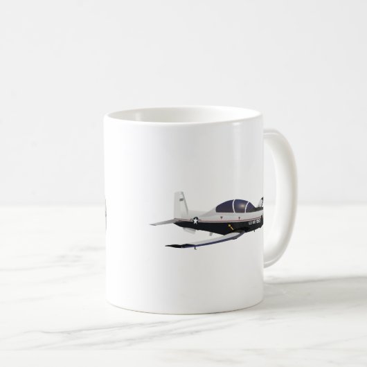T-6 Texan II Trainer Kaffeetasse (VorderseiteRechts)