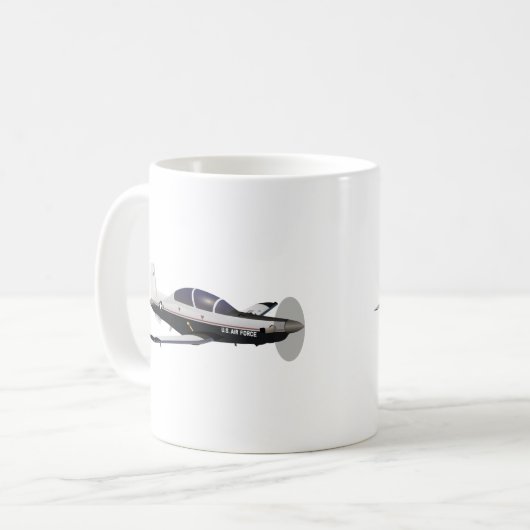 T-6 Texan II Trainer Kaffeetasse (Vorderseite Links)