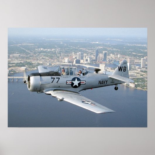 T-6 Texan Poster (Vorne)