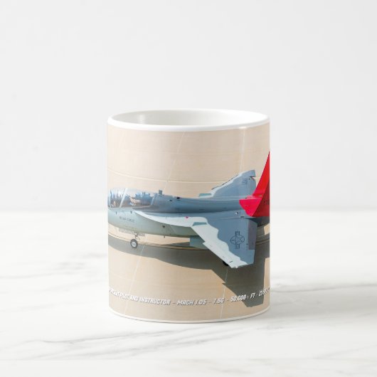 T-7A RED HAWK KAFFEETASSE (Mittel)