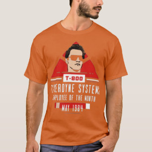 T-800 Cyberdyne Systems Mitarbeiter des Monats T-Shirt