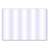 "T able" Minimalist Lavender Typographic Tischnummer (Rückseite)