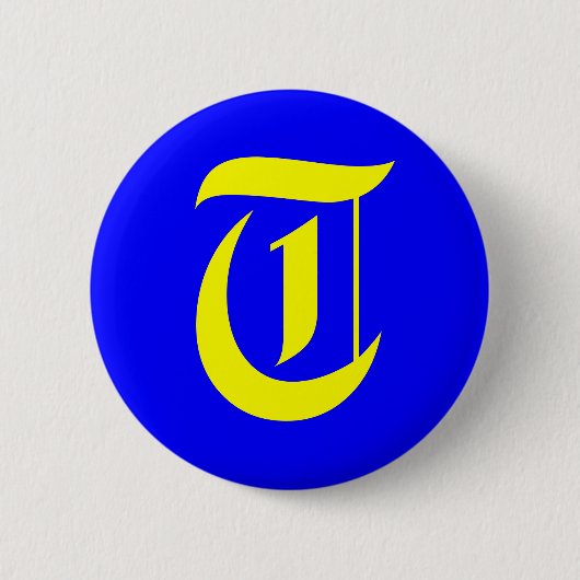 T - ALTES ENGLISCH BUTTON (Vorderseite)