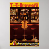 T and T Brewers Poster (Vorne)