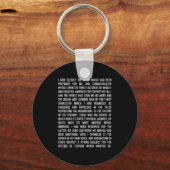 T And The Pendulum Edgar Allan E Etry Excerpt Prem Schlüsselanhänger (Vorderseite)