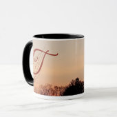 "T" ArborCrosse Initial Mug  Tasse (Vorderseite Links)