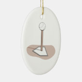 T-Ball-Vektorgrafik Keramikornament (Rechts)