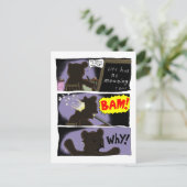 T. Bear Suicide Postcard Postkarte (Stehend Vorderseite)