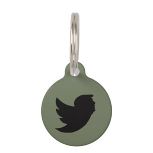 T BIRD DESIGN - PET ID TAG HAUSTIERMARKE