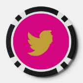 T BIRD DESIGN POKER CHIPS (Rückseite)
