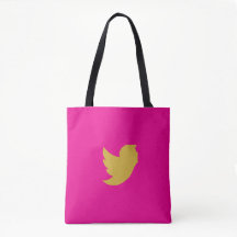 T BIRD SHOULTER TOTE BAG
