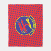 T-Bolzen F-15E Kampfflugzeug-Muster Fleecedecke (Vorderseite)