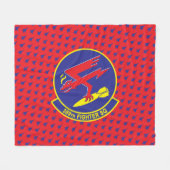 T-Bolzen F-15E Kampfflugzeug-Muster Fleecedecke (Vorderseite (Horizontal))