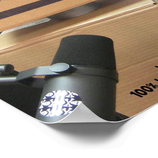 T-Bone-Headshot Poster (Ecke)