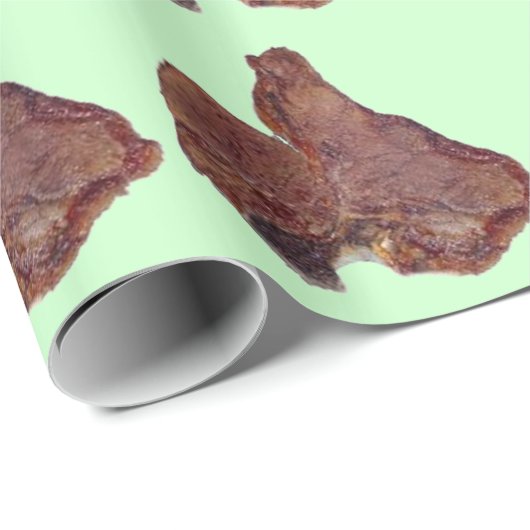 T-bone Steak Geschenkpapier (Rolleneckpunkt)