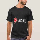 T-Bone Steak T - Shirt Funny Random T-Shirt Stück  (Vorderseite)