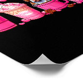 T Bull Inside Cup Coffees Lover Valentine's Day He Poster (Ecke)