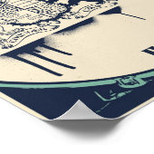 T-cats Konzertplakat - grün Poster (Ecke)