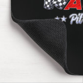 T Crew Aunt Race Car Family Matching Racing Birthd Mousepad (Ecke)