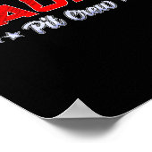 T Crew Aunt Race Car Family Matching Racing Birthd Poster (Ecke)