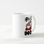 T Crew Mom Racing Car Birthday Boy Family Matching Kaffeetasse (VorderseiteRechts)