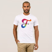 T Dance Herren Basic Pride T-Shirt Shirt (Vorne ganz)