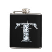 T "Diamond Bling"-Flasche Flachmann (Vorderseite)
