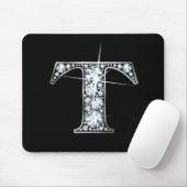 "T" Diamond Bling Mousepad (Mit Mouse)