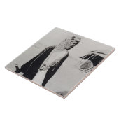 T.E. Lawrence im arabischen Kleid (b/w Foto) Fliese (Seite)