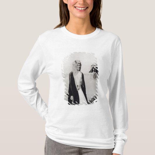 T.E. Lawrence im arabischen Kleid (b/w Foto) T-Shirt (Vorderseite)