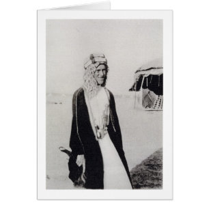 T. E. Lawrence in Arab Dress (b/w-Foto)