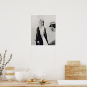 T. E. Lawrence in Arab Dress (b/w-Foto) Poster (Küche)