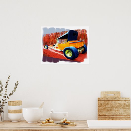 T-Eimer Poster (Küche)