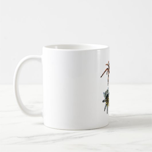 T es für Tarantula Kaffeetasse (Links)