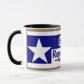 T für Trump Got Vertretung Kaffeezubereitung Tasse (Links)