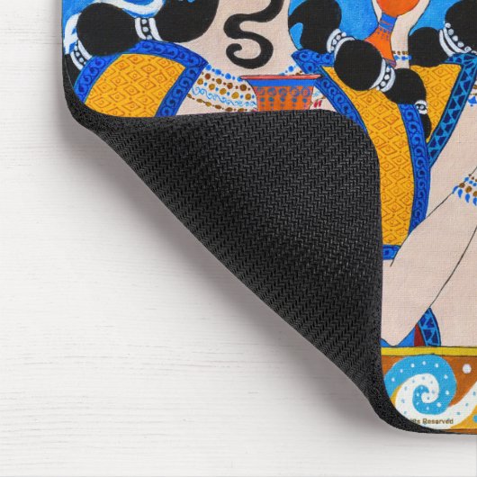 "T.G.I.B.C." Minoan Fresko Mousepad (Ecke)