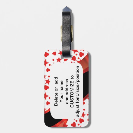 t gepäckanhänger (Rückseite vertikal)