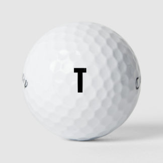 'T' GOLFBALL