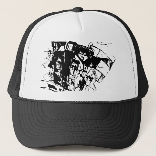 T HOOKS SVG TRUCKERKAPPE (Vorderseite)