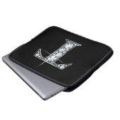 T-Imitate-"Diamant"-Monogramm Laptopschutzhülle (Vorne Knopf)