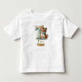 T is for Theo - Personalized Toddler T-Shirt (Vorderseite)