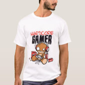 t-ishrt Mann Gamerhardcore T-Shirt (Vorderseite)