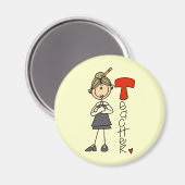 T ist für Lehrer Magnet (Vorderseite/Rückseite)