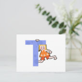 T ist für.... postkarte (Stehend Vorderseite)